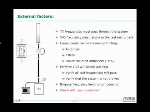 Anritsu Webinar: PIM Testing: Which Frequency Band Test Set Should I Use?
