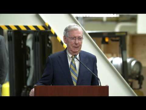 Apple & Corning Press Conference: Remarks From Senate Majority Leader Mitch McConnell