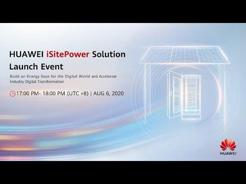 Huawei ISitePower Solution Launch