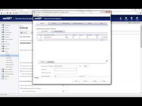 Installation And Integration Of SonicWALL SSO Agent Software