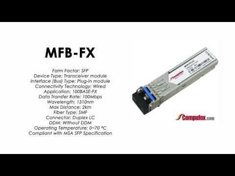 MFB-FX  |  Planet Compatible 100Base-FX 1310nm 2km SFP