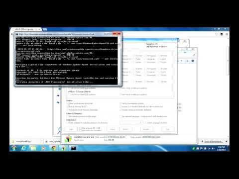 Update Windows Offline With WSUS Offline Updater