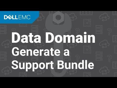 How To Generate A Support Bundle On Dell EMC Data Domain