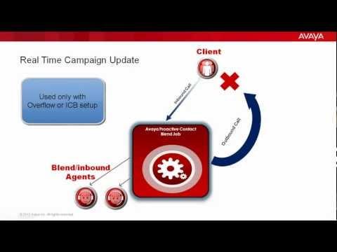 How To Configure Real Time Campaign Update In Avaya Proactive Contact