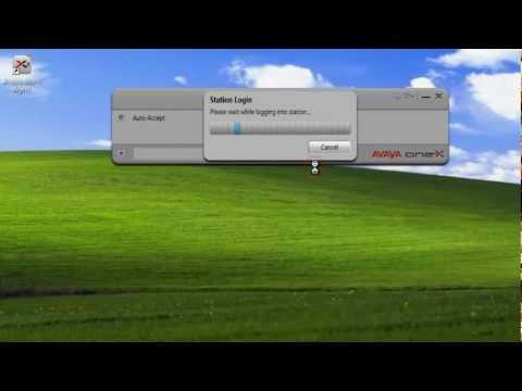 How To Login To Avaya One-X Agent On A PC