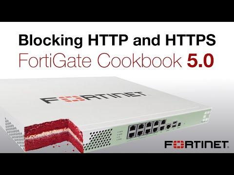 FortiGate Cookbook - Blocking HTTP And HTTPS Access (5.0)