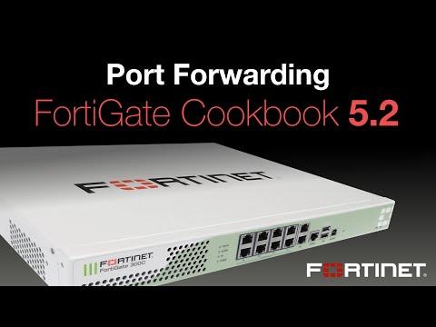FortiGate Cookbook - Port Forwarding (5.2)