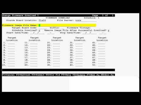 How To Upgrade Avaya Crossfire Board TN2602AP