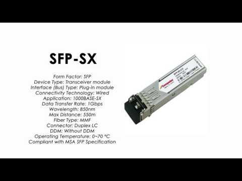SFP-SX  |  ZyXEL Compatible 1000Base-SX SFP 850nm 550m MMF