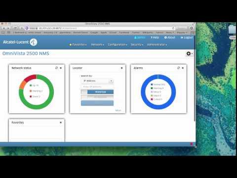 OmniVista 2500 Release 4.1.1 - Dashboard Overview Part 1