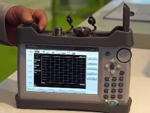 2013 MWC Anritsu 9th Generation SiteMaster Overview S331L
