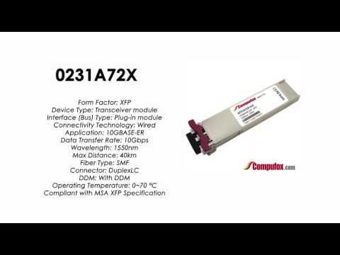 0231A72X  |  Huawei Compatible XFP 10GBASE-ER 1550nm SMF 40km