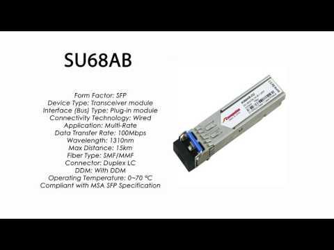 SU68AB  |  Marconi Compatible SFP 100Mbps 1310nm 15km DDM