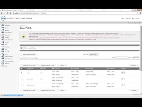 How To Troubleshoot The Error This Profile Is In Use By A Zone (When Deleting Custom Sonicpoint Prov