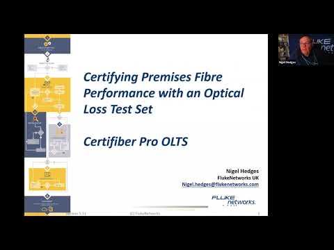 Optical Fibre Certification: LSPM/OLTS Certifying For Power Loss And Length