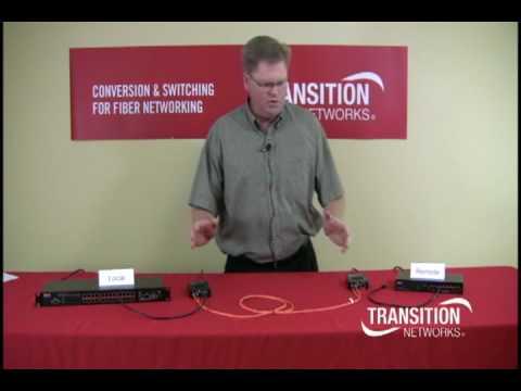 Transition Networks, Product Manager  Curt Carlson Demonstrates