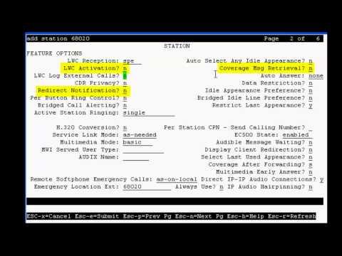 How To Administer H.323 Stations For IVR