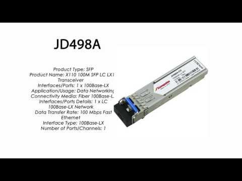JD498A | HP Compatible 100Base-LX 1310nm 10km SFP