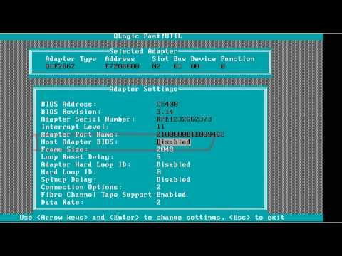 QLogic KnowHow: Boot From SAN Configuration Using Fast!UTIL