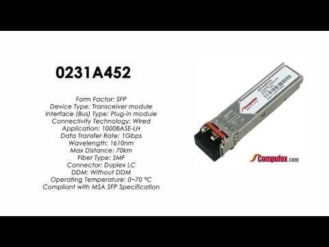 0231A452 | Huawei Compatible SFP 1000BASE-CWDM 1610nm SMF 70km