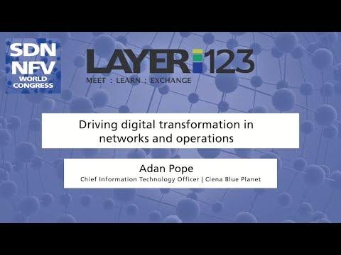 Driving Digital Transformation In Networks And Operations | SDN NFV World Congress 2018