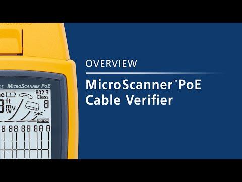 See The MicroScanner™ PoE By Fluke Networks
