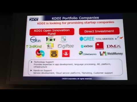 2013 #TC3Summit KDDI: Engaging External Innovation