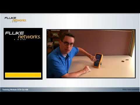Recover Deleted Results From A DTX CableAnalyzer (DTX CU 105): By Fluke Networks