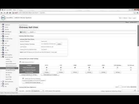 How To Cofigure Gateway Anti- Virus
