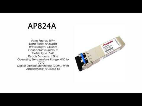 AP824A  |  HP Compatible 10GBase-LR SFP+ 1310nm 10km