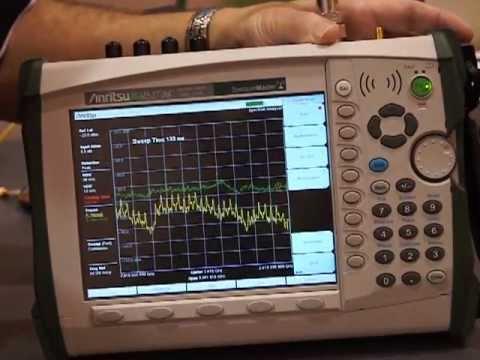 CTIA 2012: Anritsu Spectrum Analyser With Burst Detect