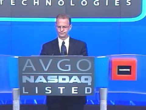Avago's NASDAQ Listing Opening Bell Ceremony