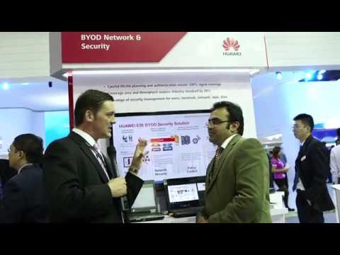 GITEX 2013：Huawei BYOD Solution Booth Presentation