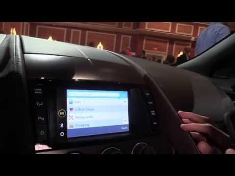 #CES2015 Magellan SmartGPS In Jaguar F5 Demo