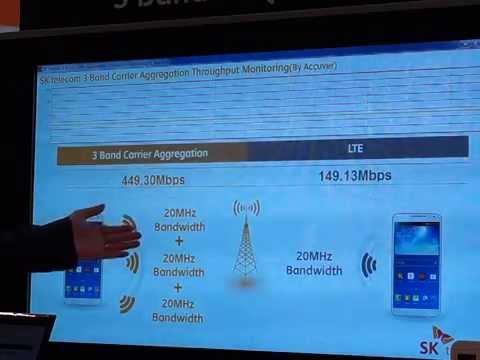 #MWC14: SK Telekom 3 Band LTE