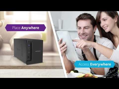 Enjoy NETGEAR ReadyNAS Personal Network Attached Storage Anywhere