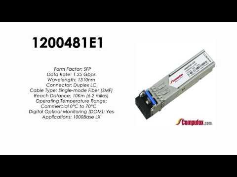 1200481E1  |  Adtran Compatible 1000Base-LX 1310nm 10km SFP