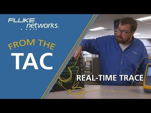 Real-Time Trace With Faster Setup In The OptiFiber® Pro OTDR By Fluke Networks