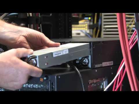 Installing A Power Supply In A QFX3100 Director Device
