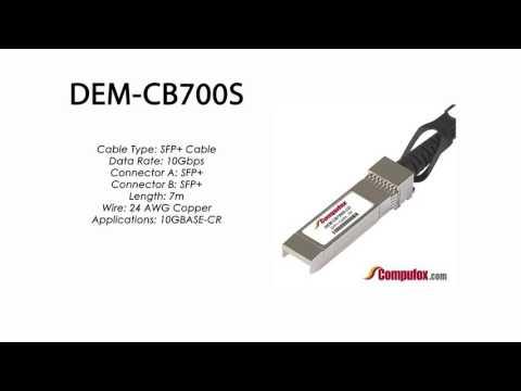 DEM-CB700S  |  D-Link Compatible SFP+ Direct Attach Stacking Cable Active 7M