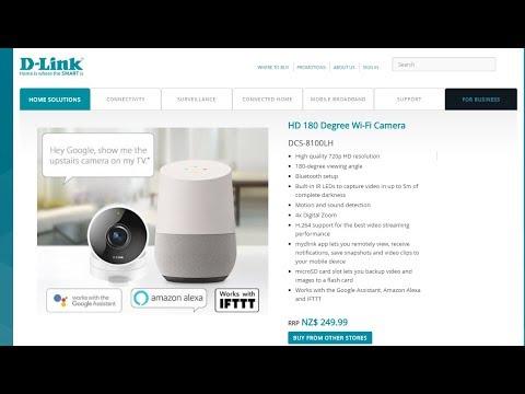 D-Link HD 180 Degree Wi-Fi Camera DCS-8100LH Review