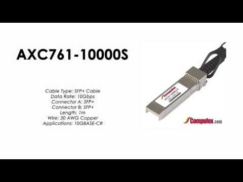 AXC761-10000S  |  Netgear Compatible 1m Direct Attach SFP+ Cable