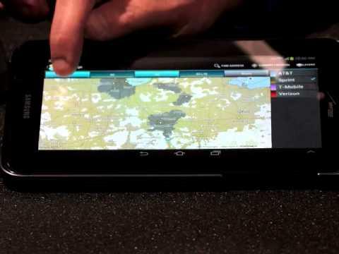 #ctia12 Mosaik CellMaps Tablet Application Demo