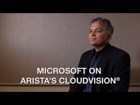 Microsoft On Arista's CloudVision®
