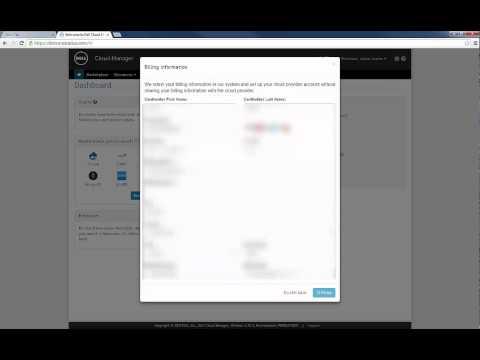 How To Register At Dell Cloud Marketplace Using An Existing Dell Cloud Manager Account